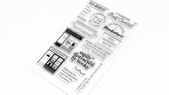 Stamp Set : 4×6 Bookstore by Goldenwood Co gallery