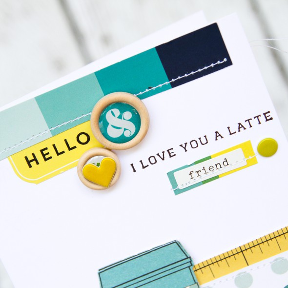 I Love You a Latte Card by patricia gallery
