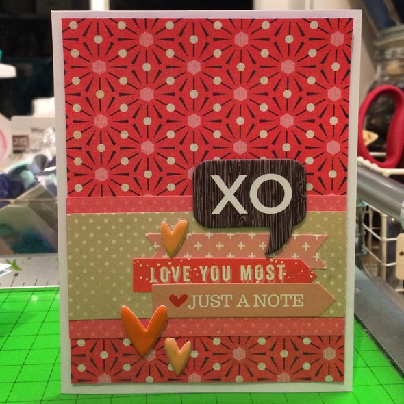 XO love you most card by rowie gallery