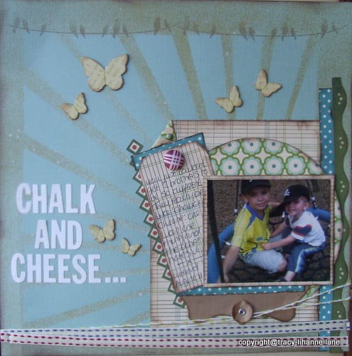 chalk and cheese