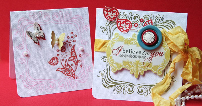 Stamped cards1