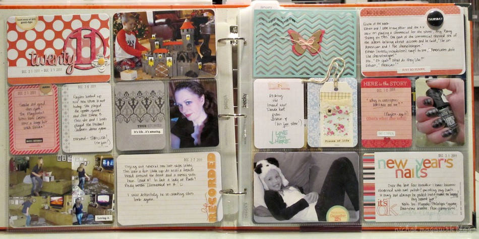 Project Life 2012 | (last week of 2011 layout)