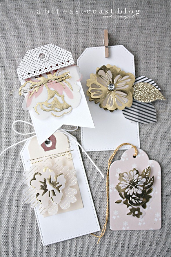 Pretty Gold tags by Keisha gallery