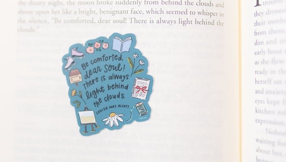 Be Comforted Little Women Decal Sticker gallery