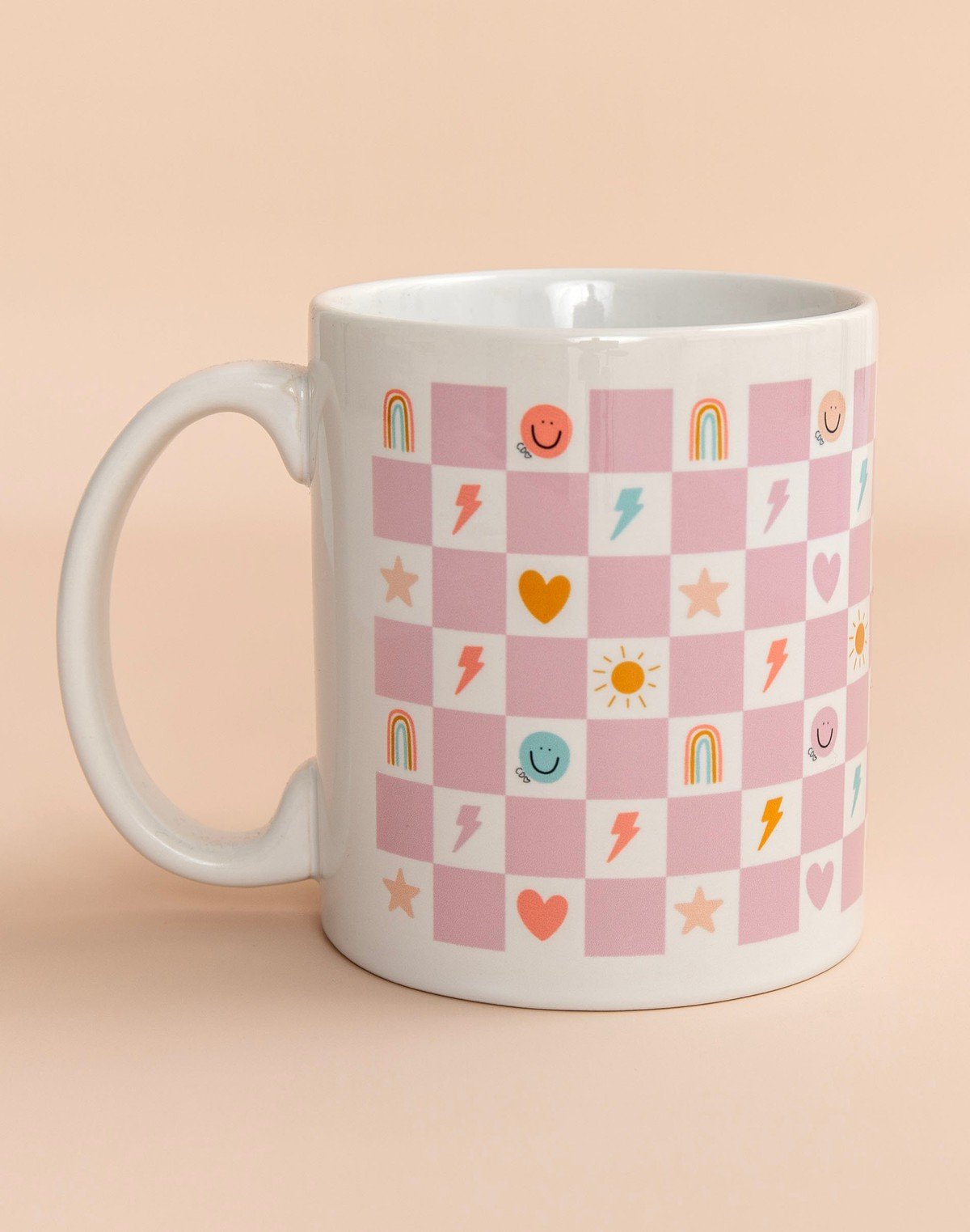 Checkerboard Icons Mug item