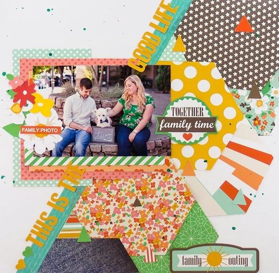 Allie stewart chickaniddy crafts the good life layout