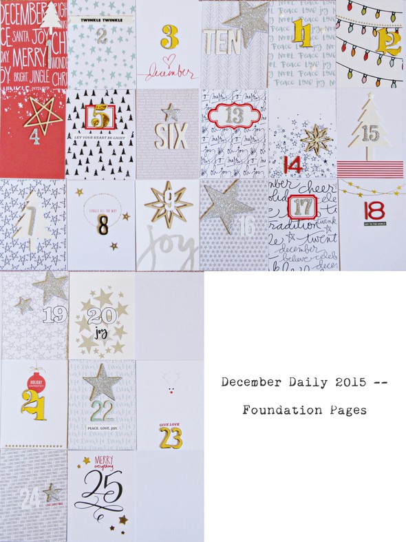 December Daily 2015 foundation pages by stampincrafts gallery