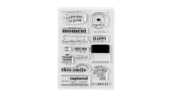 Stamp Set : 4x6 Happiness by Paislee Press gallery