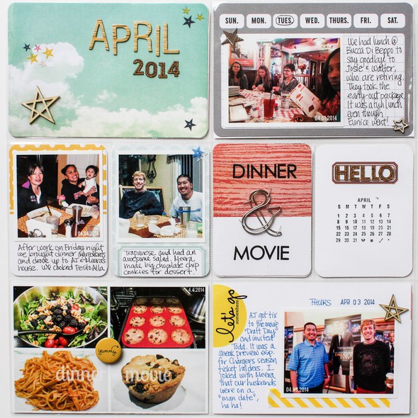 2014 Project Life | April p.1 by listgirl gallery
