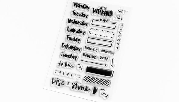 Stamp Set : 4x6 Rise & Shine by Katie K gallery