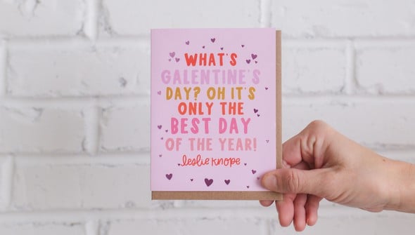 Galentine's Day Greeting Card gallery
