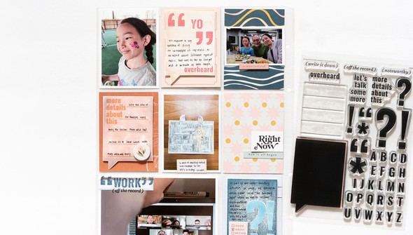 Stamp Set : 6×8 Let's Talk by Goldenwood Co gallery
