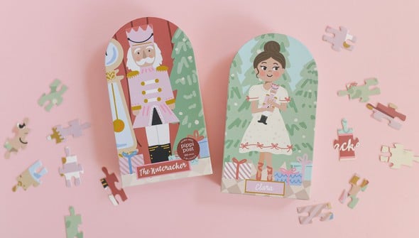 The Nutcracker & Clara - 100 Piece Double-Sided Character Jigsaw Puzzle gallery