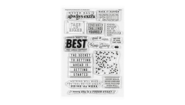 Stamp Set : 4×6 Goal Setter by Goldenwood Co gallery