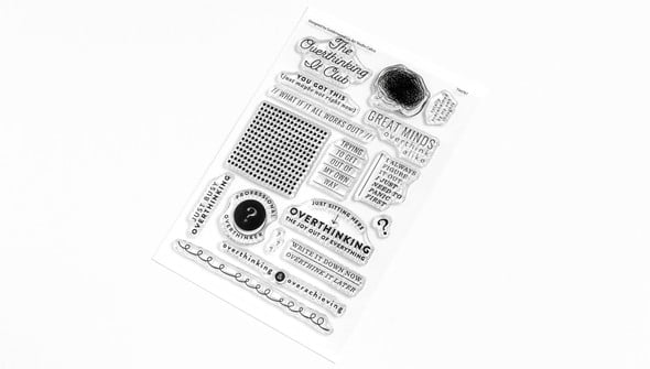 Stamp Set : 4×6 Overthinker gallery