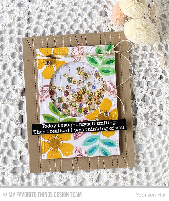 FLORAL SHAKER CARD by Yoonsun gallery