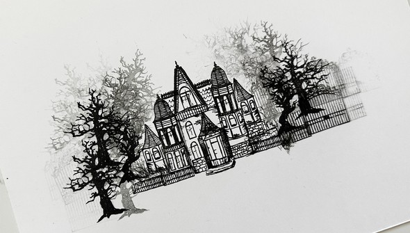 Stamp Set : 6×8 Haunting gallery
