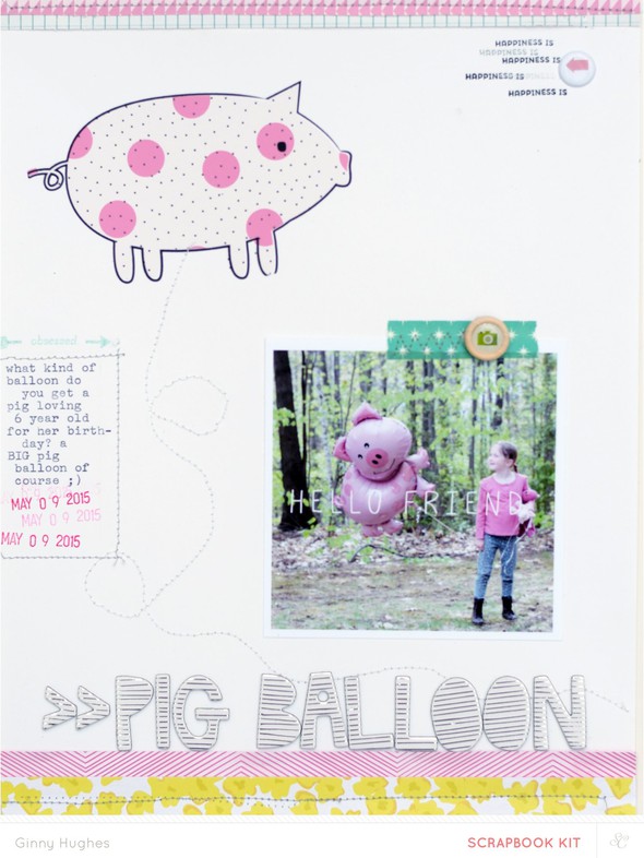 pig balloon by ginny gallery