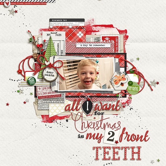 All i want for christmas is my two front teeth original