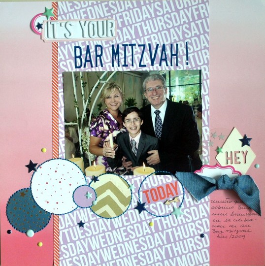 It's your Bar Mitzvah!