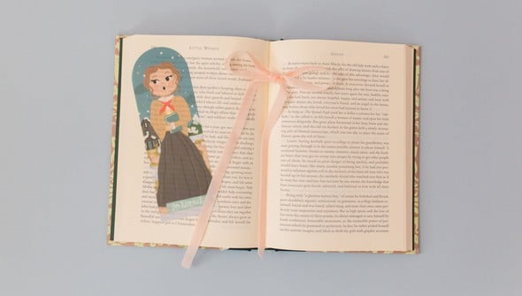 Little Women Jo March Transparent Bookmark gallery