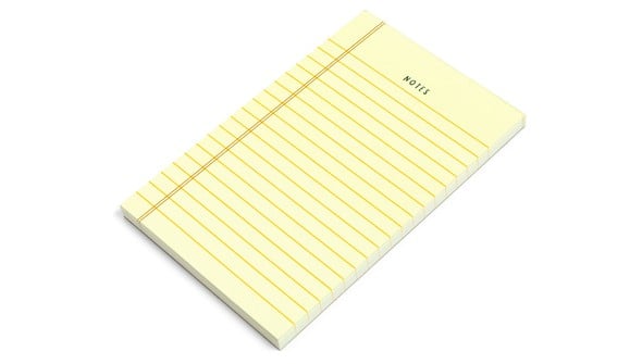 Yellow Notes Notepad gallery