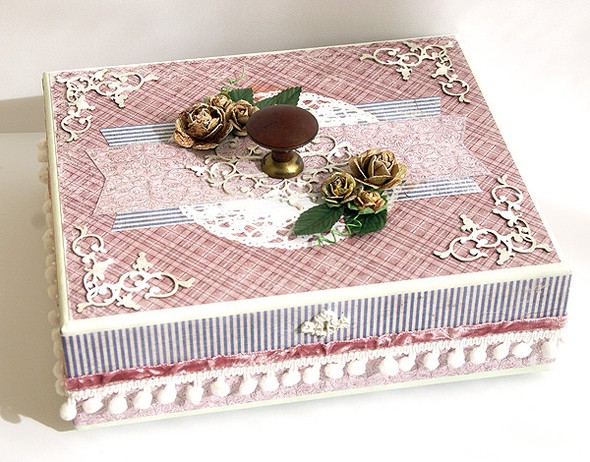 Altered perfume box by Saneli gallery