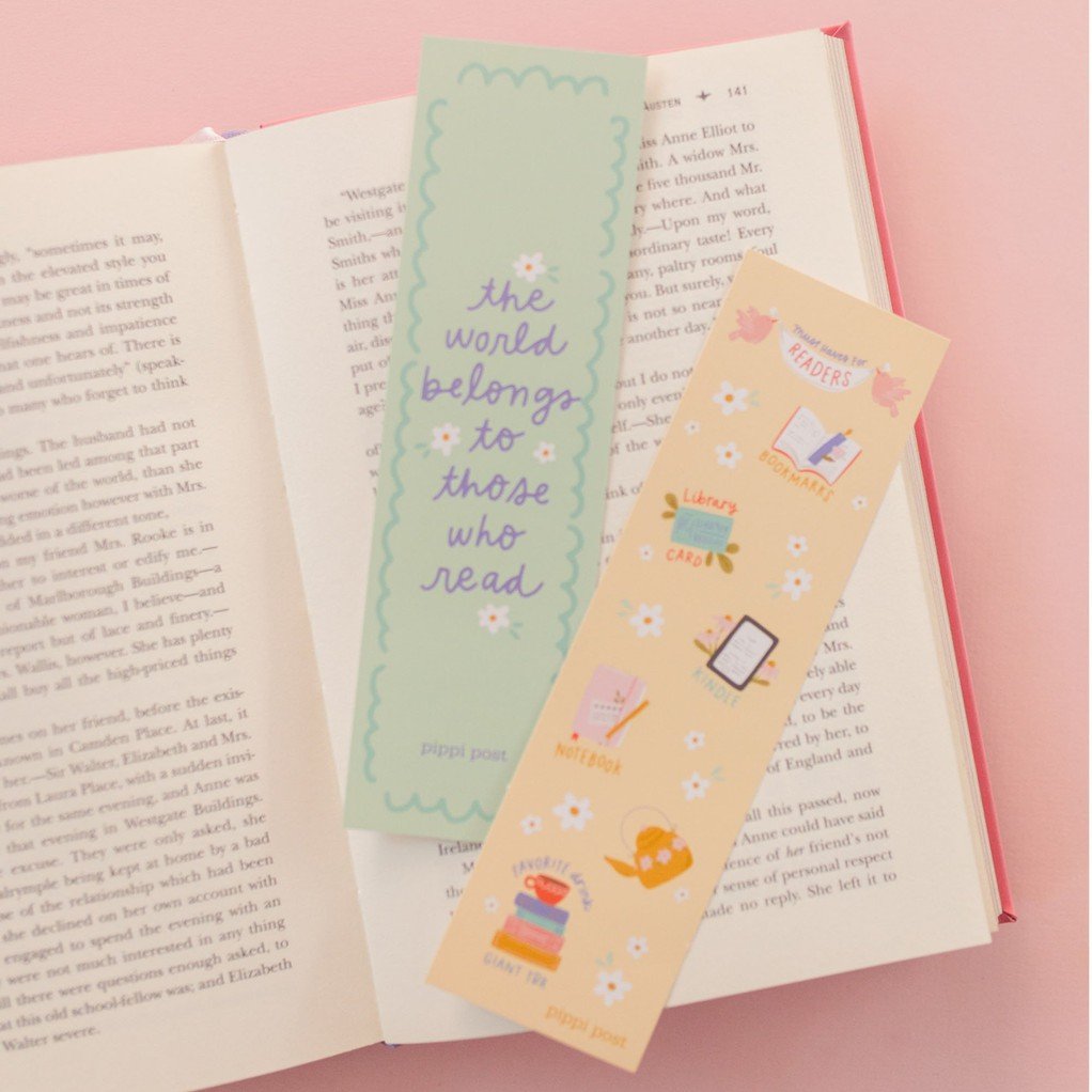 The World Belongs to Those Who Read Bookmark Set item