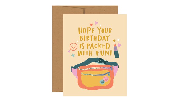 Packed with Fun Birthday Greeting Card gallery