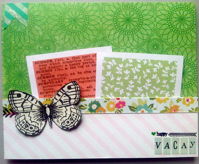 Happy Vacay card