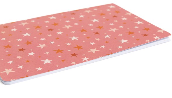 Pink Stars Notebook gallery