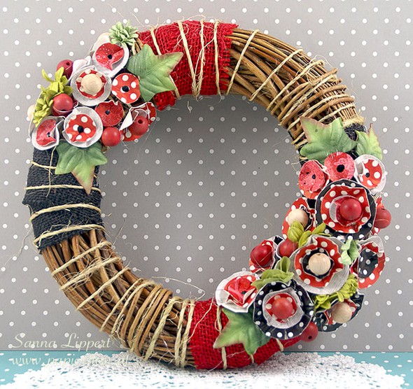 Christmas wreath by Saneli gallery