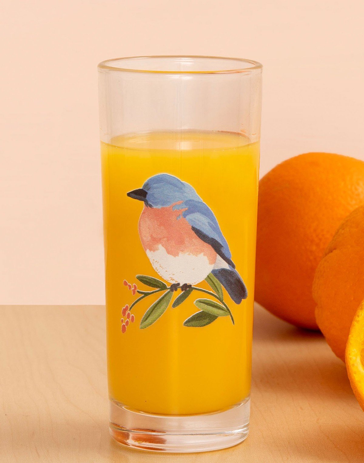 Eastern Bluebird Tall Juice Glass item