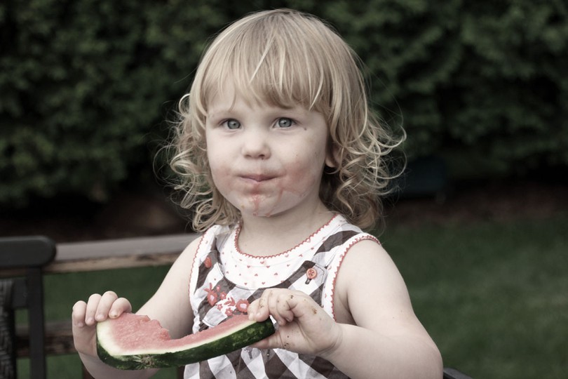 Summer Photo | Sadie and Watermelon
