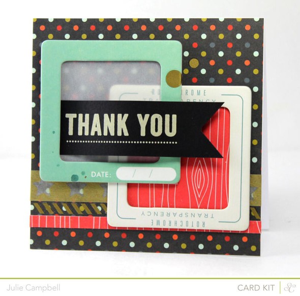 Film Slide (Thank You) Card by JulieCampbell gallery