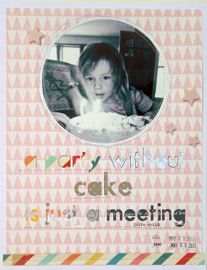 a party without cake is just a meeting
