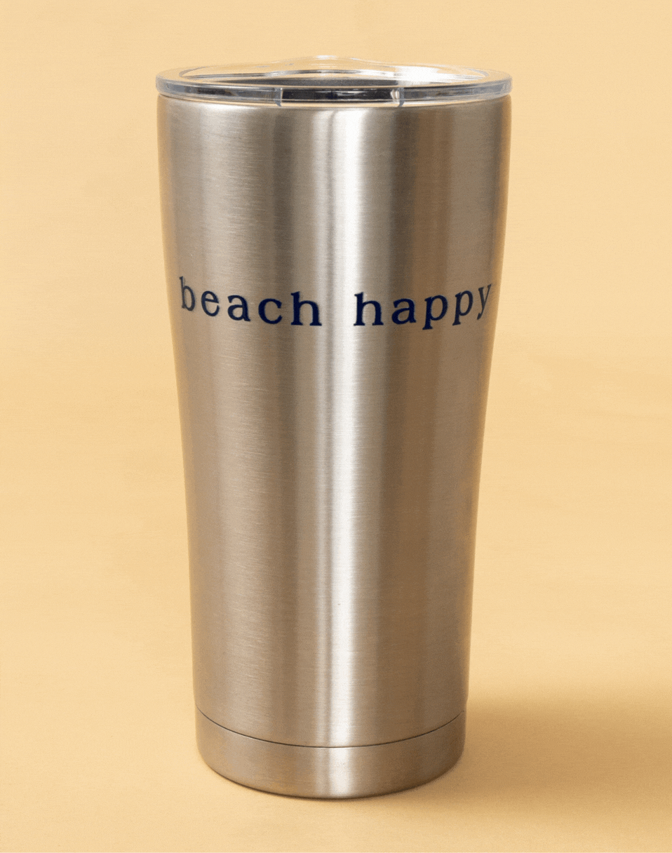 Simple Beach Happy® Stainless Tervis Tumbler item