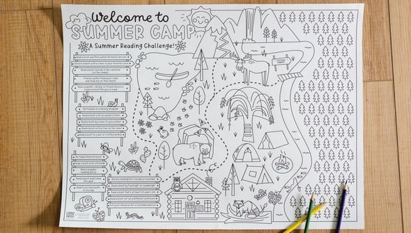 Welcome To Summer Camp Printable Poster gallery
