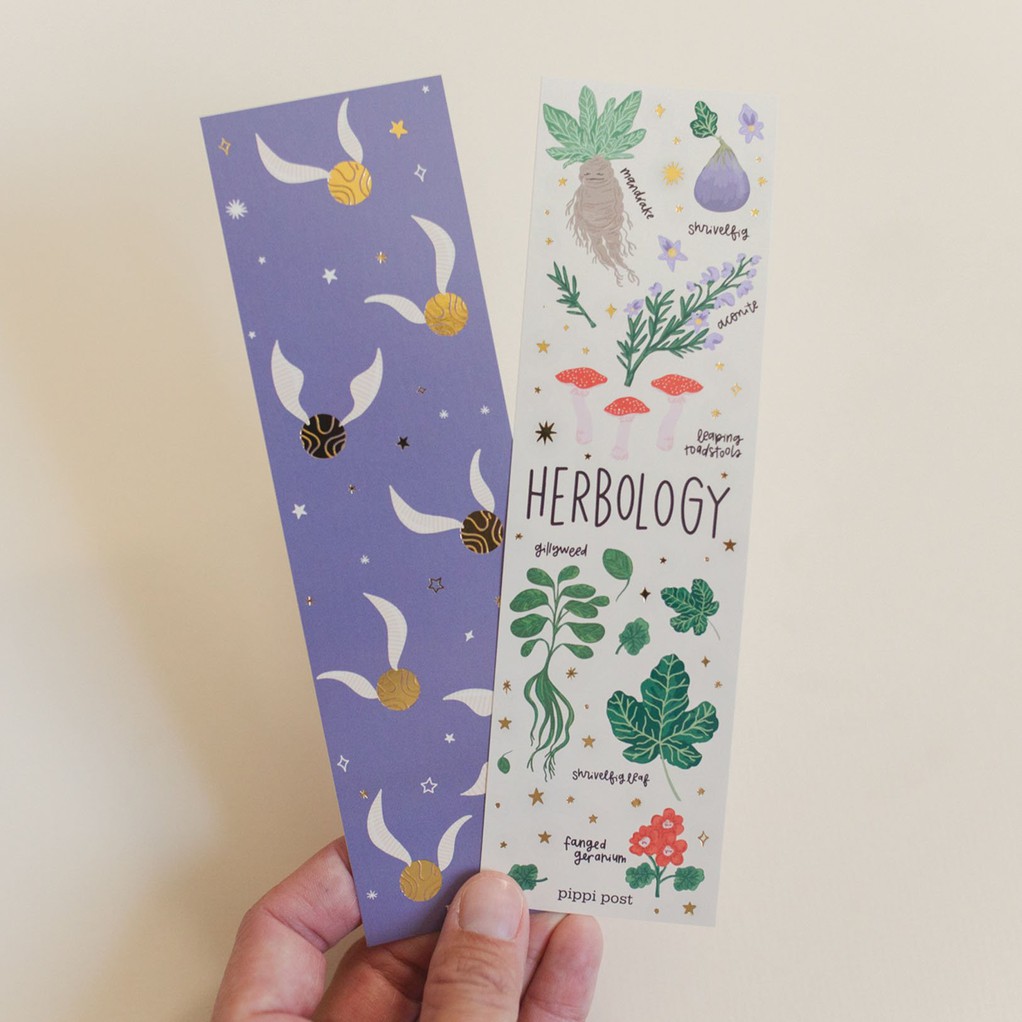 Herbology Magical Plants Bookmark Set item