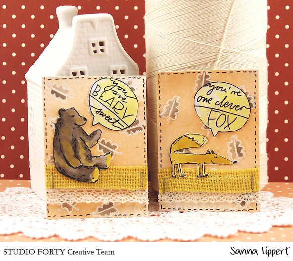 Whoo loves you ATC set by Saneli gallery