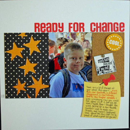 Ready For Change ** School Challenge**
