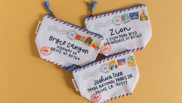 Deliver To Joshua Tree National Park Canvas Pouch  gallery
