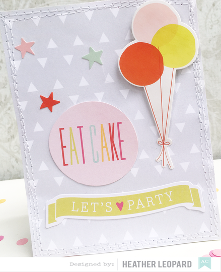 Eat cake card by heather leopard ac
