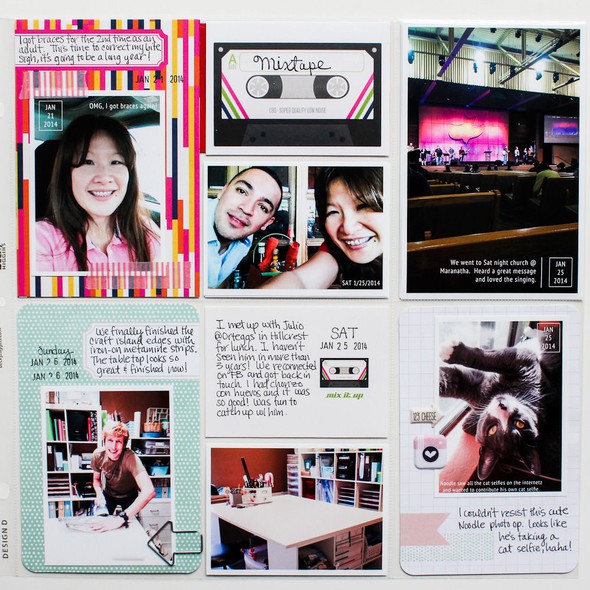 2014 Project Life | January p.5 by listgirl gallery