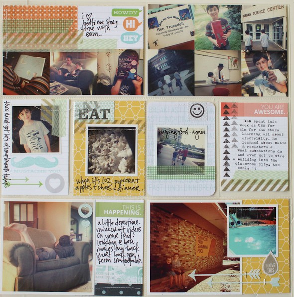 project life - with a peek at the new stamp sets ;) by gluestickgirl gallery