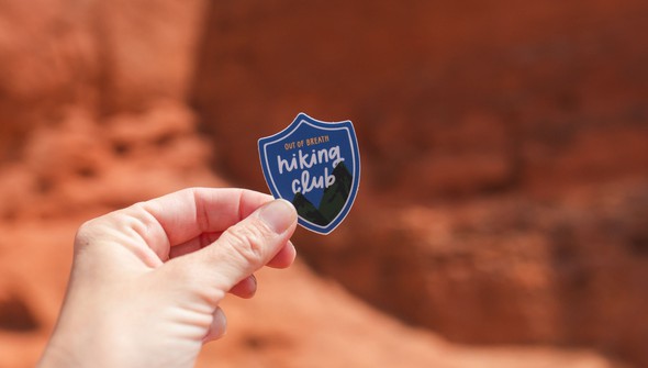Hiking Club Decal Sticker gallery