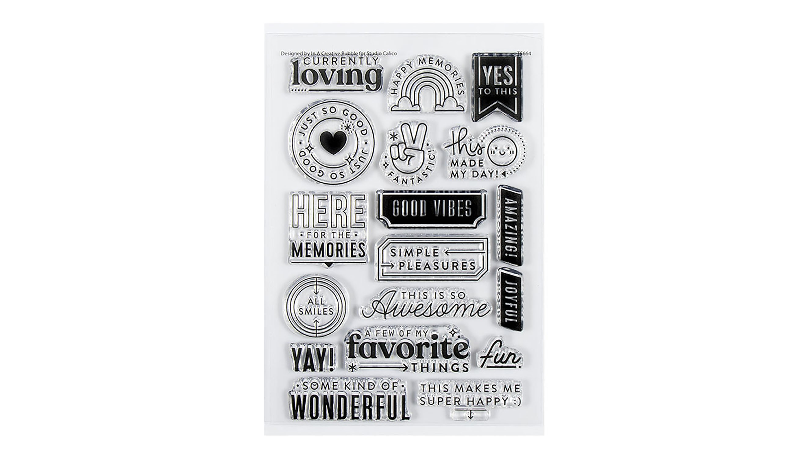 Black & White Stickers by Creative Memories 