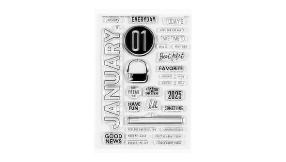 Stamp Set : 4×6 January Highlights gallery