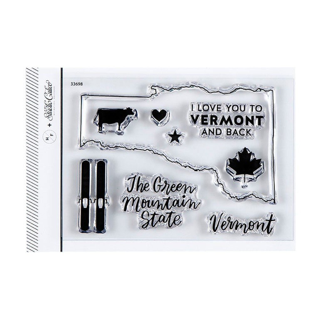 Stamp Set : 3x4 I Love Vermont by Hello Forever item