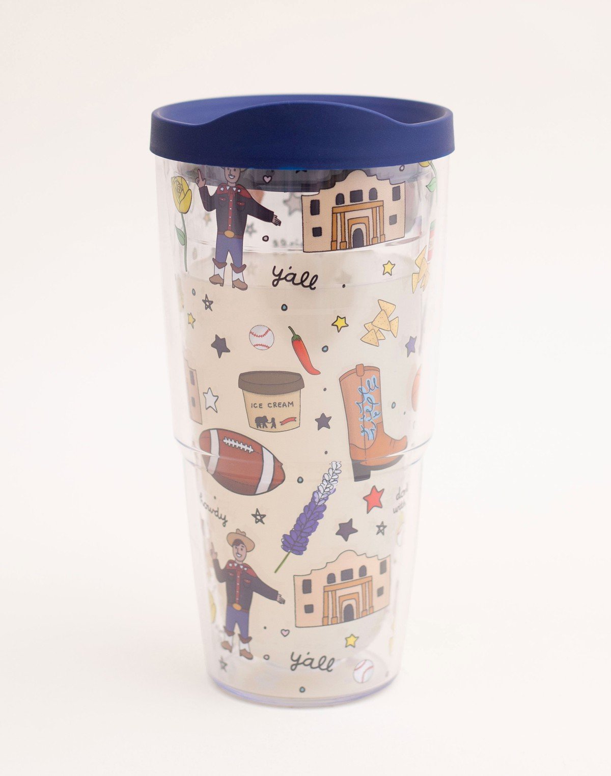 Love for Texas Clear Tervis Tumbler item